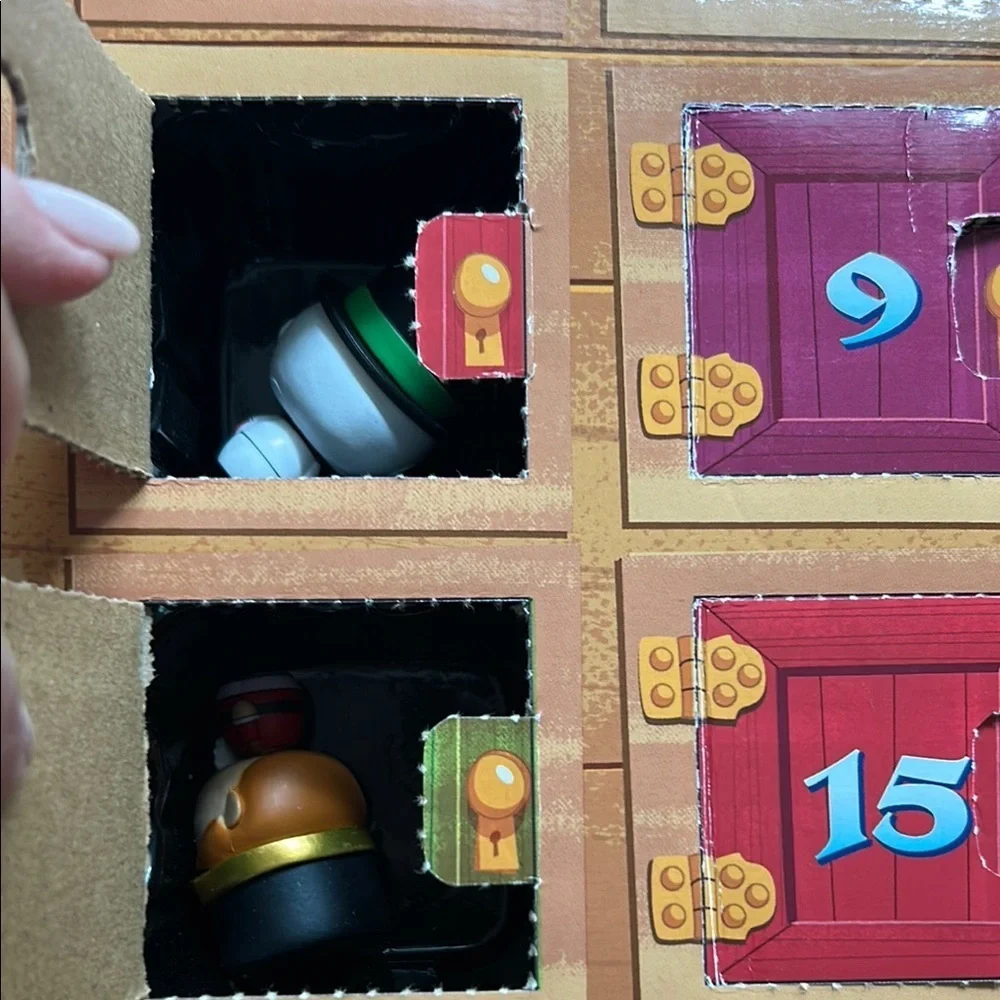 703. Funko Action Figures Red and Blue Playset